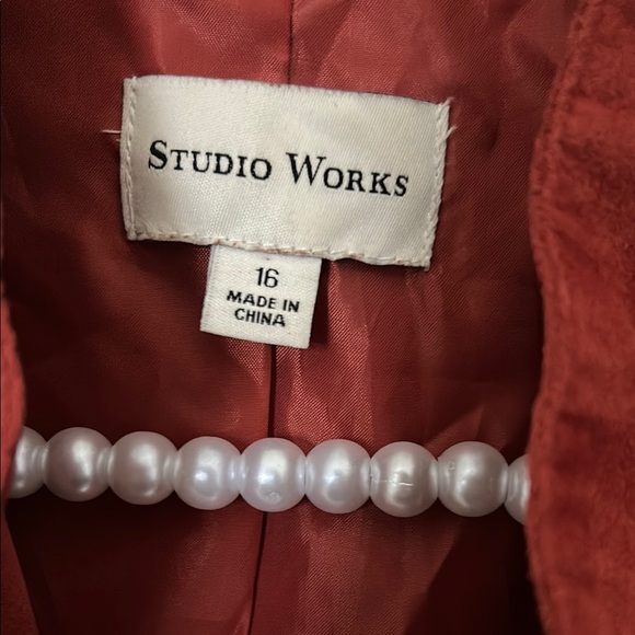 Studio Works Utility Jacket Corduroy Casual - Picture 2 of 2